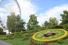 Flower clock of Geneva