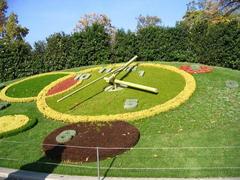 Flowerclock in Geneva