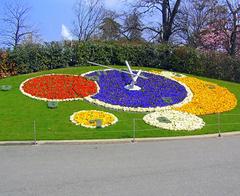 Floral Clock in Geneva, Switzerland