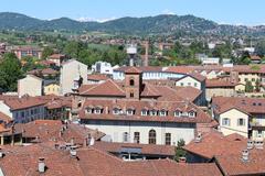 Chieri city view from Chiesa San Giorgio