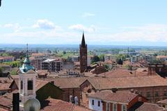 Scenic view of Chieri from Chiesa San Giorgio