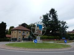 45th parallel roundabout in Chieri