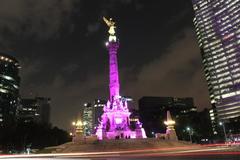 Angel apoyando la causa de octubre monument