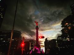 Ángel de la independencia monument in Mexico City