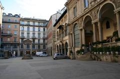 Piazza Mercanti in Milan