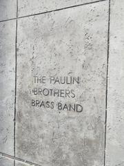 Armstrong Park Musician Memorial Pavement, New Orleans