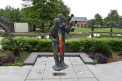 Statue of Buddy Bolden in Louis Armstrong Park, New Orleans