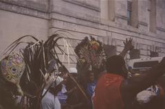 Mardi Gras Indians celebration at Congo Square