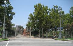 Armstrong Park gate on Rampart Street, New Orleans