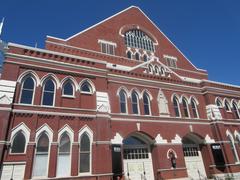 Ryman Auditorium in Nashville exterior view