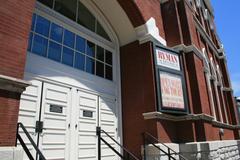 Ryman Auditorium old entrance on Fifth Avenue North