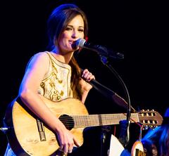 Kacey Musgraves performing at Ryman Auditorium