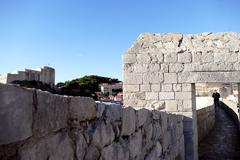 Dubrovnik Old City Walls in December