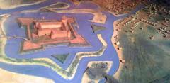 Memelburg castle model