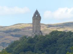 Wallace Monument in Scotland