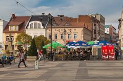 Rybnik town square in 2015