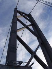 Southern suspension tower of the Forth Road Bridge