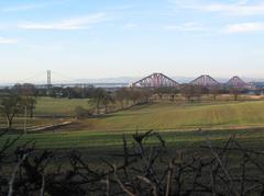 The Forth Bridges on a clear day