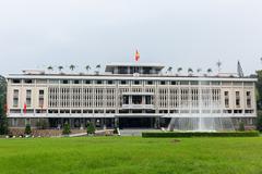 front view of Independence Palace in Ho Chi Minh City