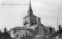 L'Eglise in Mornac-sur-Seudre before the 1943 fire