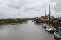 Port of Mornac-sur-Seudre in France