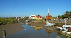 Marais de la Seudre in Mornac, Charente-Maritime