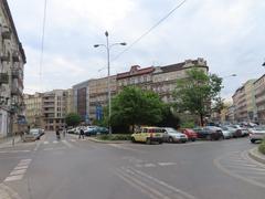 Pionierów Wrocławskich Square in Wrocław in 2022