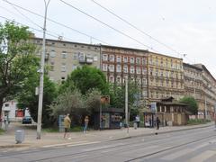 Pionierów Wrocławskich Square in Wrocław, Poland