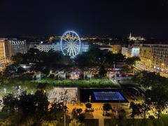 Panoramic view of Bajcsy-Zsilinszki út in Budapest