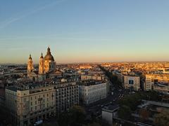 Deák Ferenc tér view in Budapest