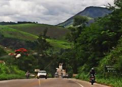 BR 262 arrival at Manhuaçu