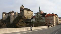 Loket town with medieval castle