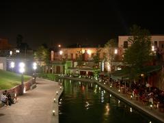 Paseo Santa Lucia in Monterrey, Mexico