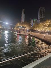 boat ride view of Santa Lucia Walkway