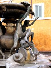 Fontaine des tortues à Piazza Mattei, Rome