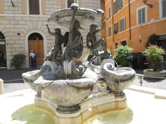 Fontana delle Tartarughe in Piazza Mattei