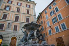 Fontana delle Tartarughe in Rome