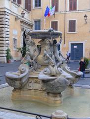 Fontana delle Tartarughe in Rome, Italy