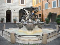 La Fontana delle Tartarughe in Piazza Mattei