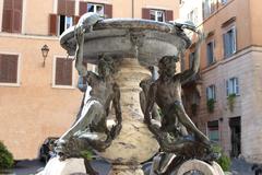 Fontane delle Tartarughe in Piazza Mattei, Rome