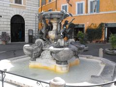 Turtle Fountain in Rome