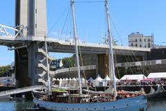 Rara-Avis sailing ship at Brest 2016 maritime festival