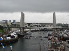 Brest's harbour during Tonnerres de Brest 2012