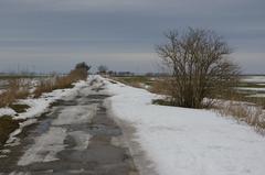 Cycling path Radonice – Zápy between Jenštejn and Dehtáry