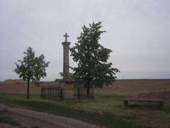 Wayside cross in Jenštejn