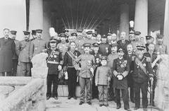 Crown Prince Yoshihito in Korea 1907