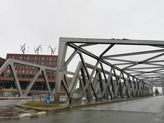 Bridge in front of Maritime Museum Hamburg