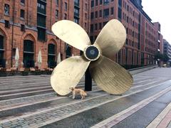 Reserve ship propeller made of CUNIAL bronze