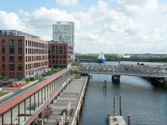 Magdeburger Hafen seen from Internationales Maritimes Museum, Hamburg