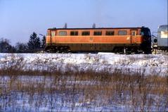 Marchegger Ostbahn train 2050.11 between Hausfeldstraße and Contiweg in Vienna